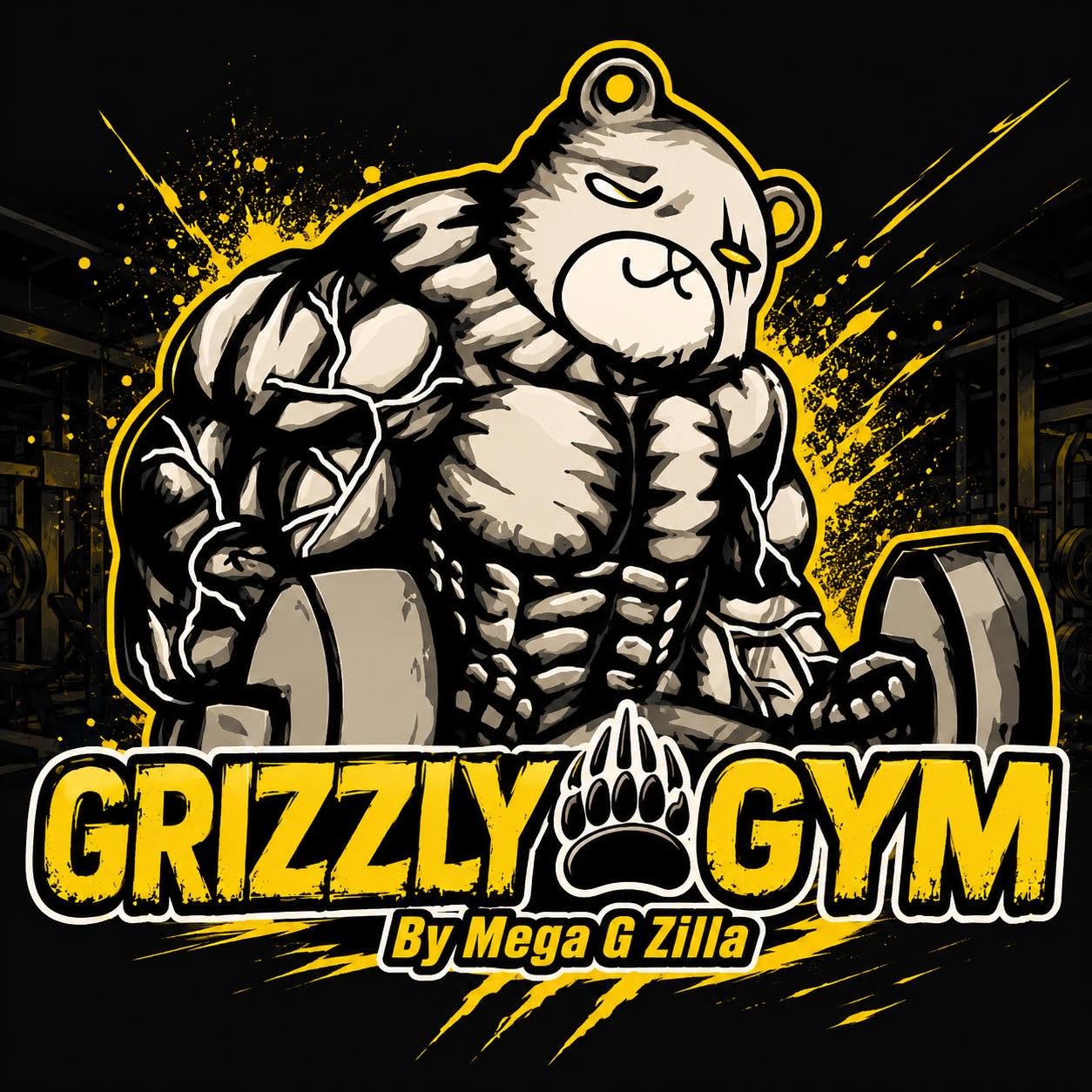 โลโก้ Grizzly Gym ถ้ำหมี